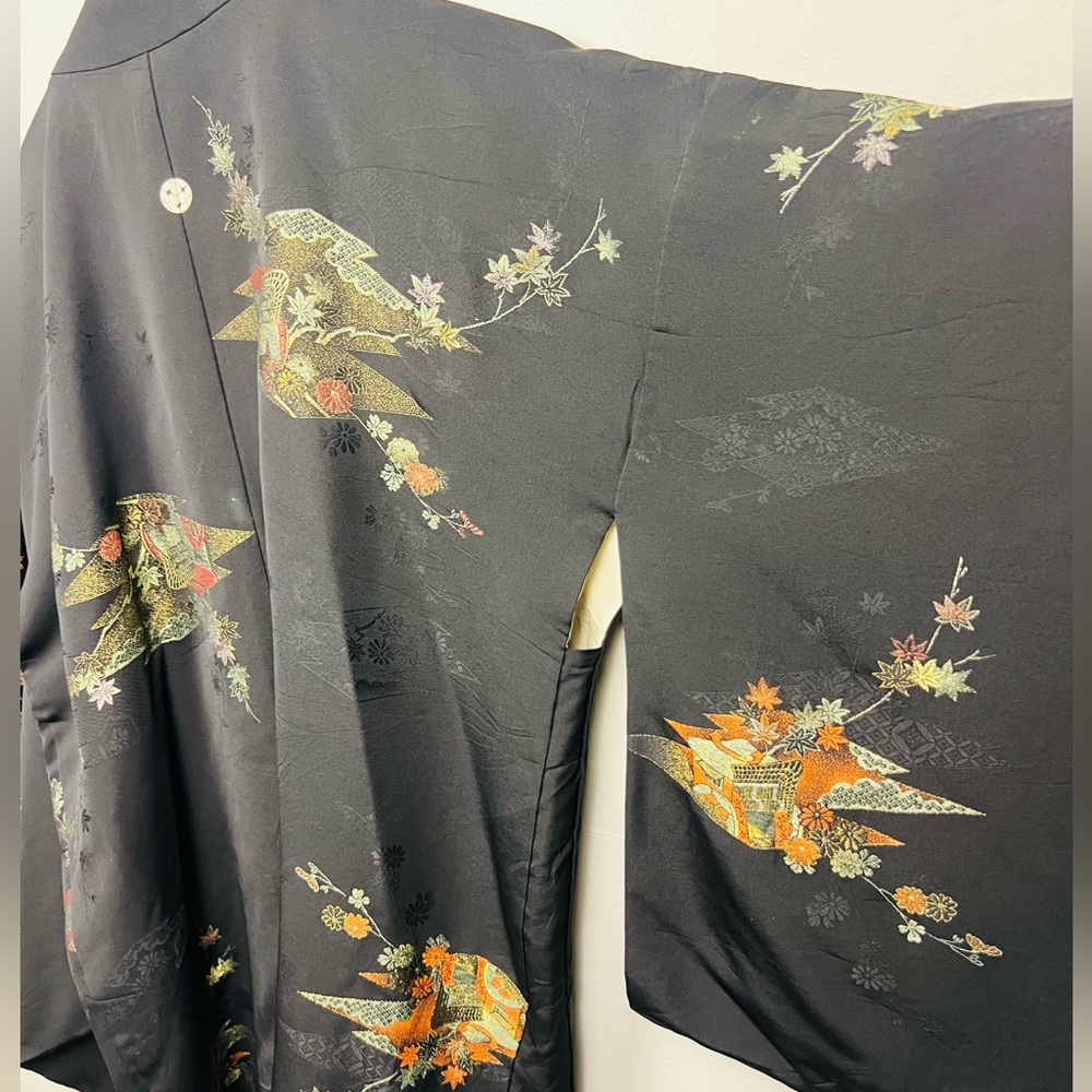 Japanese Haori Jacket · Embroidered - Picture 7 of 15